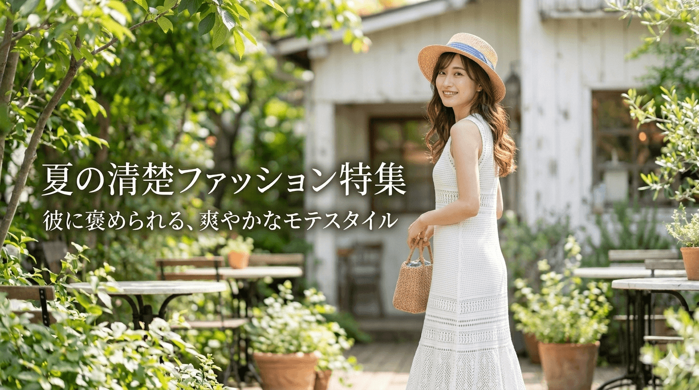 清楚系お上品スタイル 夏の清楚コーデ10選】男ウケ抜群の上品ワンピース＆セットアップ特集
