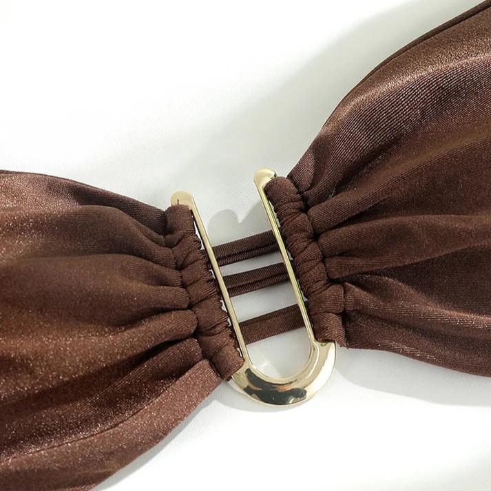 【男ウケ水着】U字金具バンドゥブラジリアンビキニ | エロい格好・セクシーな水着姿が叶うレディース水着