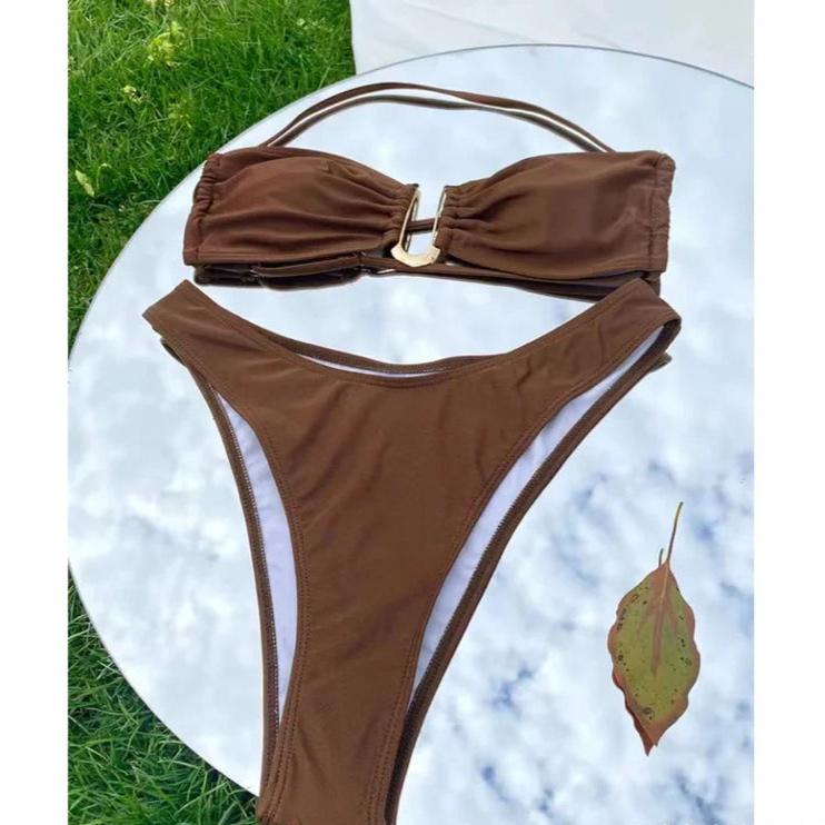 【男ウケ水着】U字金具バンドゥブラジリアンビキニ | エロい格好・セクシーな水着姿が叶うレディース水着