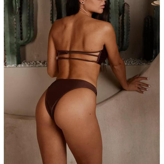 【男ウケ水着】U字金具バンドゥブラジリアンビキニ | エロい格好・セクシーな水着姿が叶うレディース水着