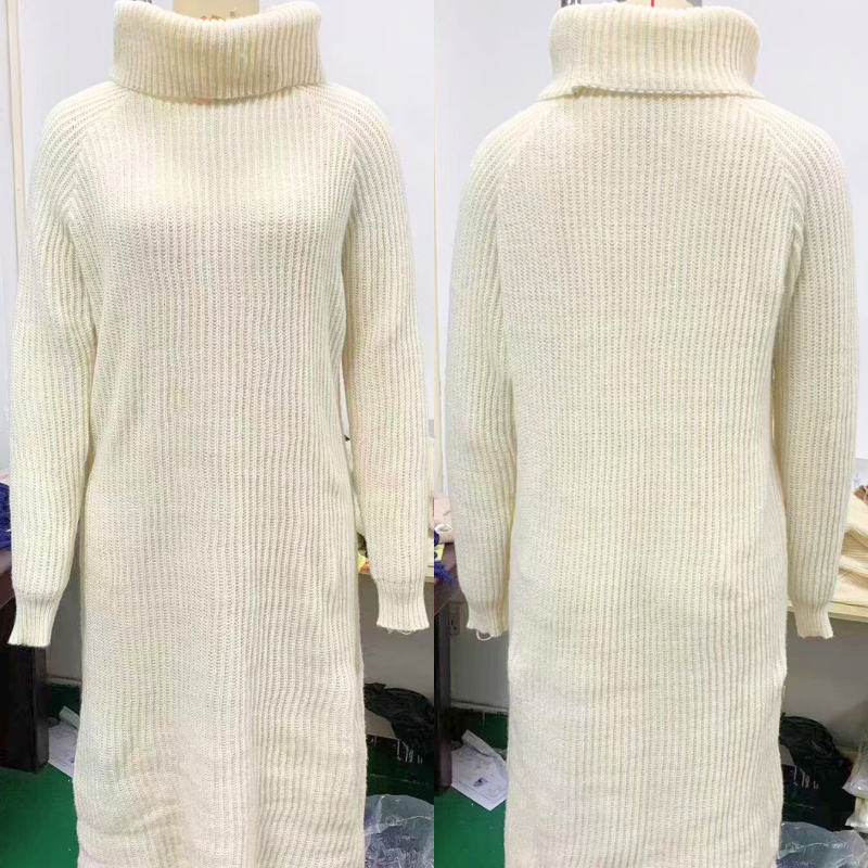 前後のデザインがよく分かるマネキン着用画像