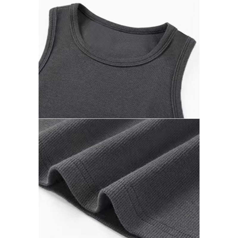 リブ素材の風合いを強調した質感イメージ