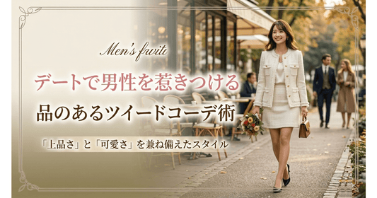 【ツイードコーデ】男ウケ抜群のツイードワンピース＆セットアップ8選｜デート服にぴったり