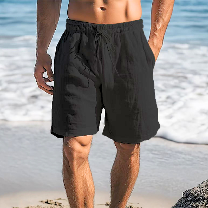 リネンハーフパンツ メンズ|夏に涼しいイージーパンツ|MEN'S MEBORE リネンハーフパンツ メンズ|夏に涼しいイージーパンツ|MEN'S MEBORE