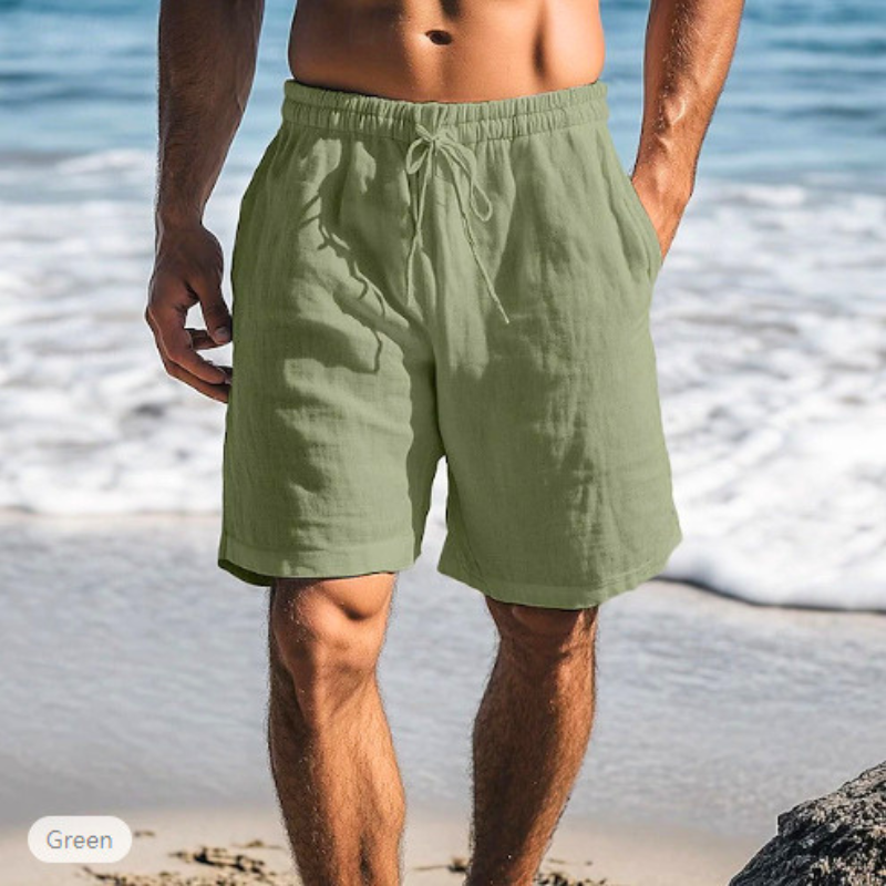 リネンハーフパンツ メンズ|夏に涼しいイージーパンツ|MEN'S MEBORE リネンハーフパンツ メンズ|夏に涼しいイージーパンツ|MEN'S MEBORE