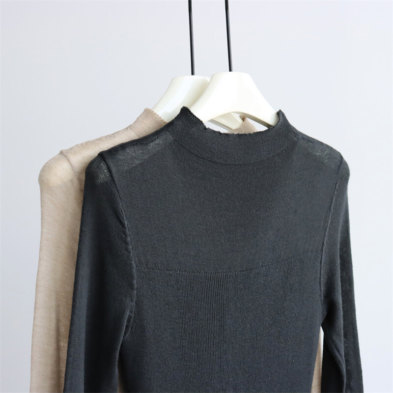 【計算しつくされた盛れスタイルにきゅん♡】シアースリーブマーメイドニットワンピース