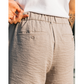 【メンズ】夏のセットアップ: リネン風リラックスセットアップ オープンカラー半袖シャツ×ロングパンツ | 20代30代40代におすすめ