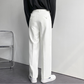 センタープレスブーツカットワイドパンツ