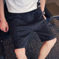 【メンズ】夏のパンツ: 膝上ショートパンツ ツイストストライプジャカード | 20代30代40代におすすめ