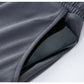 【メンズ】春秋のセットアップ: メンズスウェット上下セットアップ ラウンドネック長袖×テーパード長ズボン | 20代30代40代におすすめ