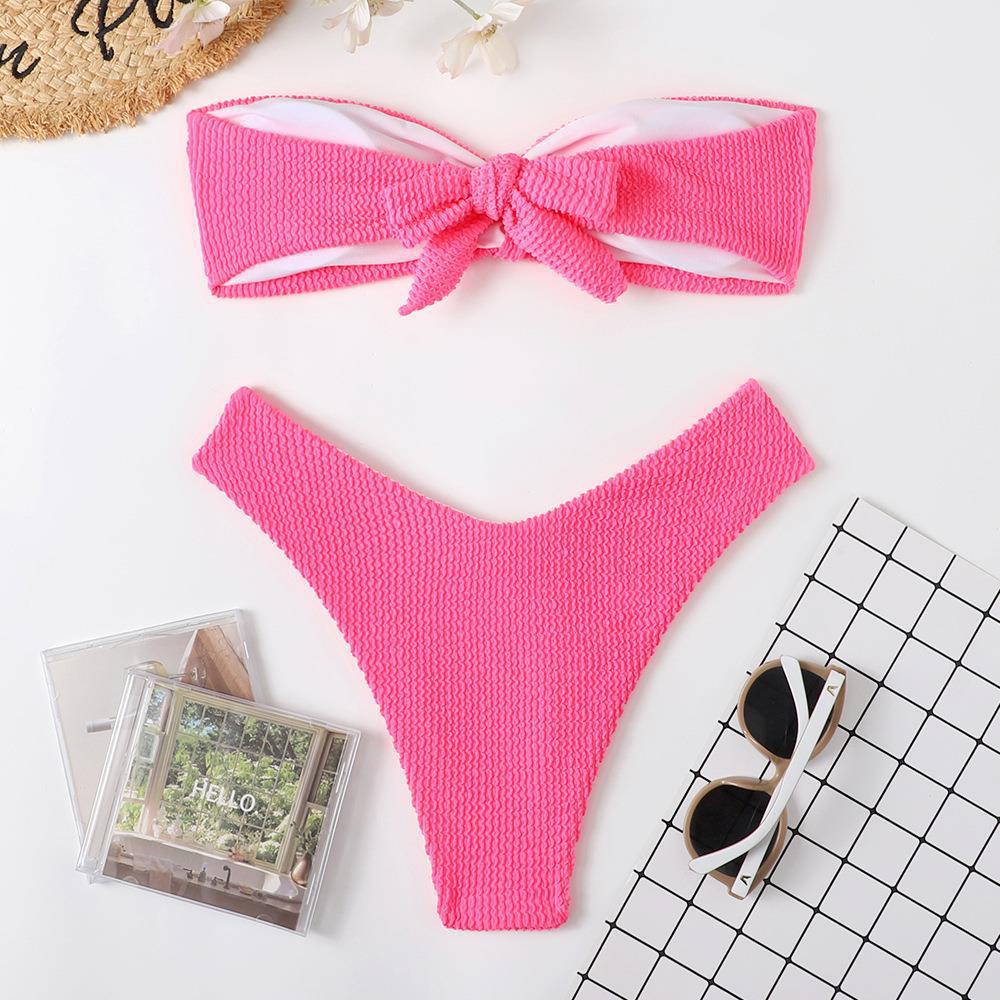 Rady ♡ リゾフラ バンドゥビキニ ROXY ウィメンズ WAVY BABY BANDEAU 水着 【2026年春夏モデル