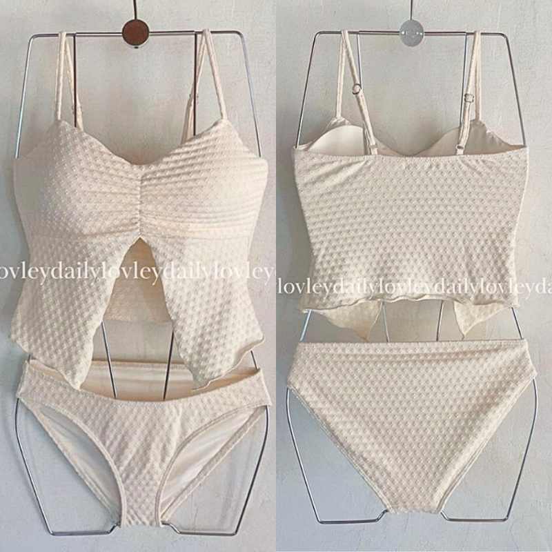 大人フェミニンなモテ水着ビキニ上下セット