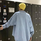 ライトデニムシャツジャケット 背面からのショット