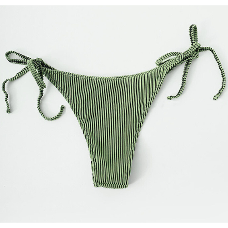 サイドリボン付き三角ビキニショーツの正面