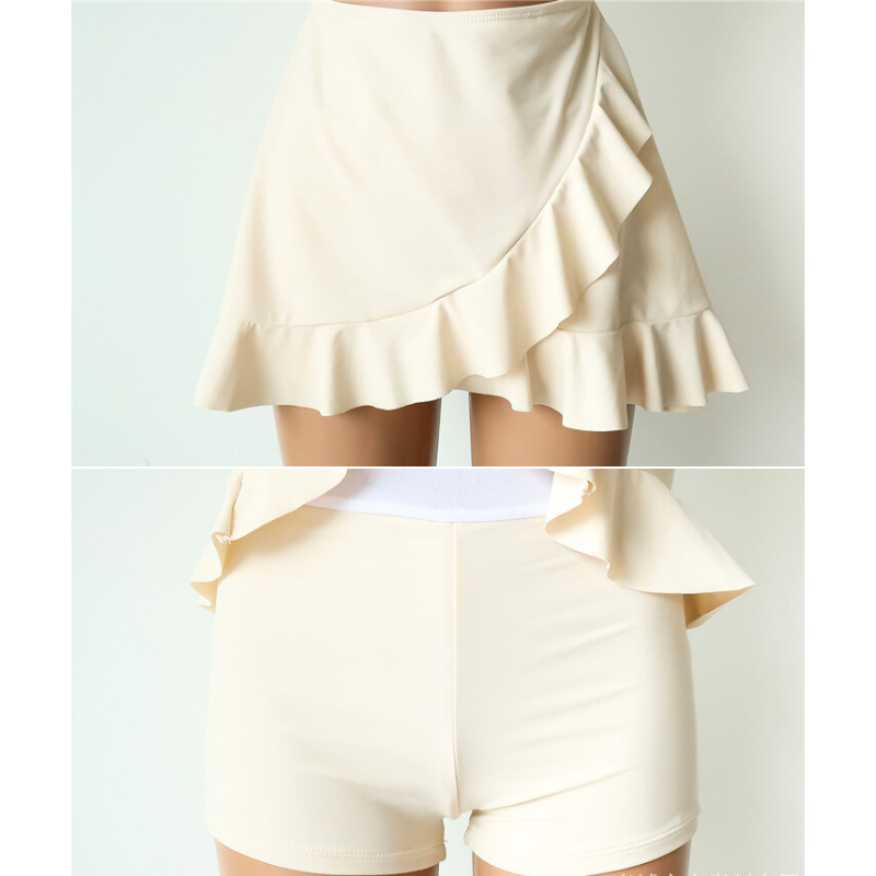 安心感のあるインナーパンツ付きワンピース水着