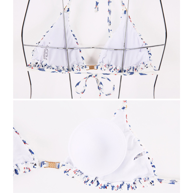 安心感のある裏地付きブラジリアンビキニ