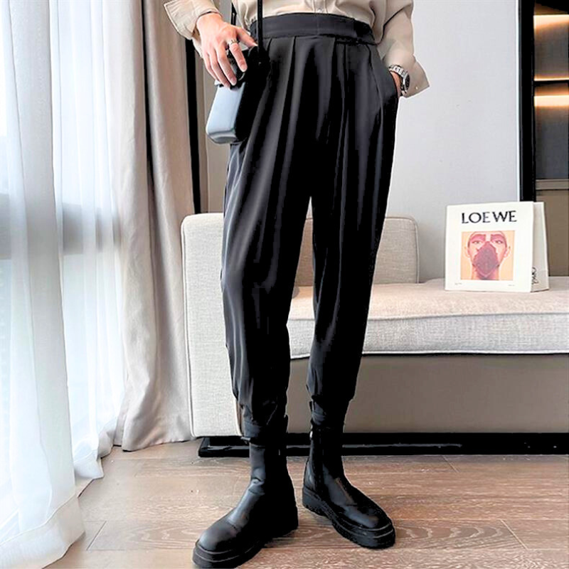 ベルクロ仕様テーパードジョガーパンツ｜セパレート使いや着回しに