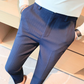 ブルー系ワッフルパンツ｜周りと差がつく大人のこなれ感