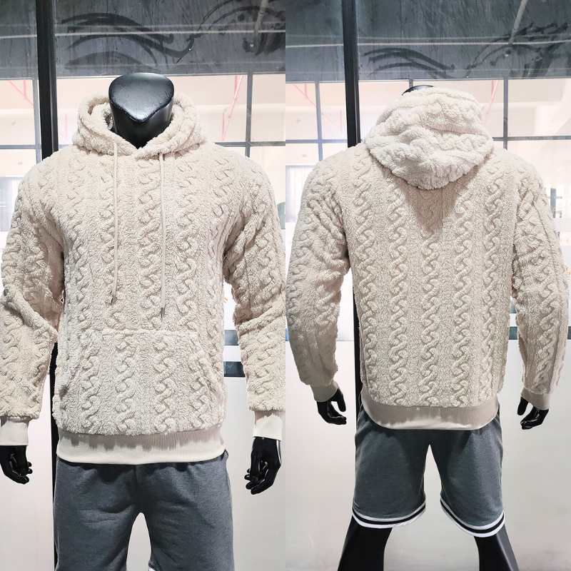 袖口と裾のリブ部分ディテール｜フィット感があり冷気を通さない設計