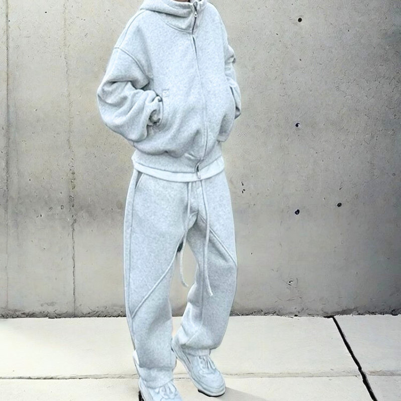 ワイドシルエットスウェットセットアップ メンズ