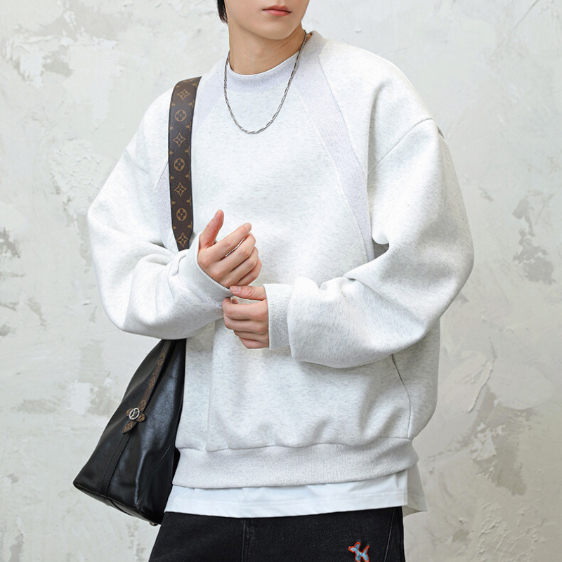 メンズライトグレースウェット コーディネート例