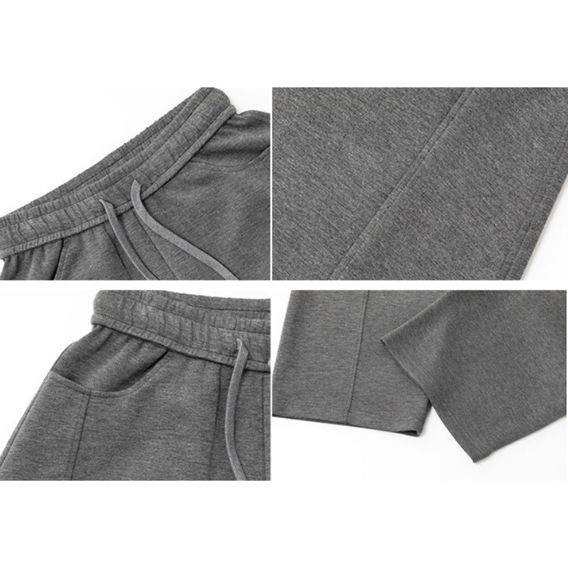 柔らかい裏毛素材と立体縫製のこだわりが光るグレースウェットパンツ