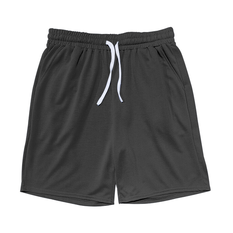 ブラックのハーフパンツ単品画像