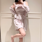 パープル×ベロアルームウェア 彼女に着て欲しい部屋着